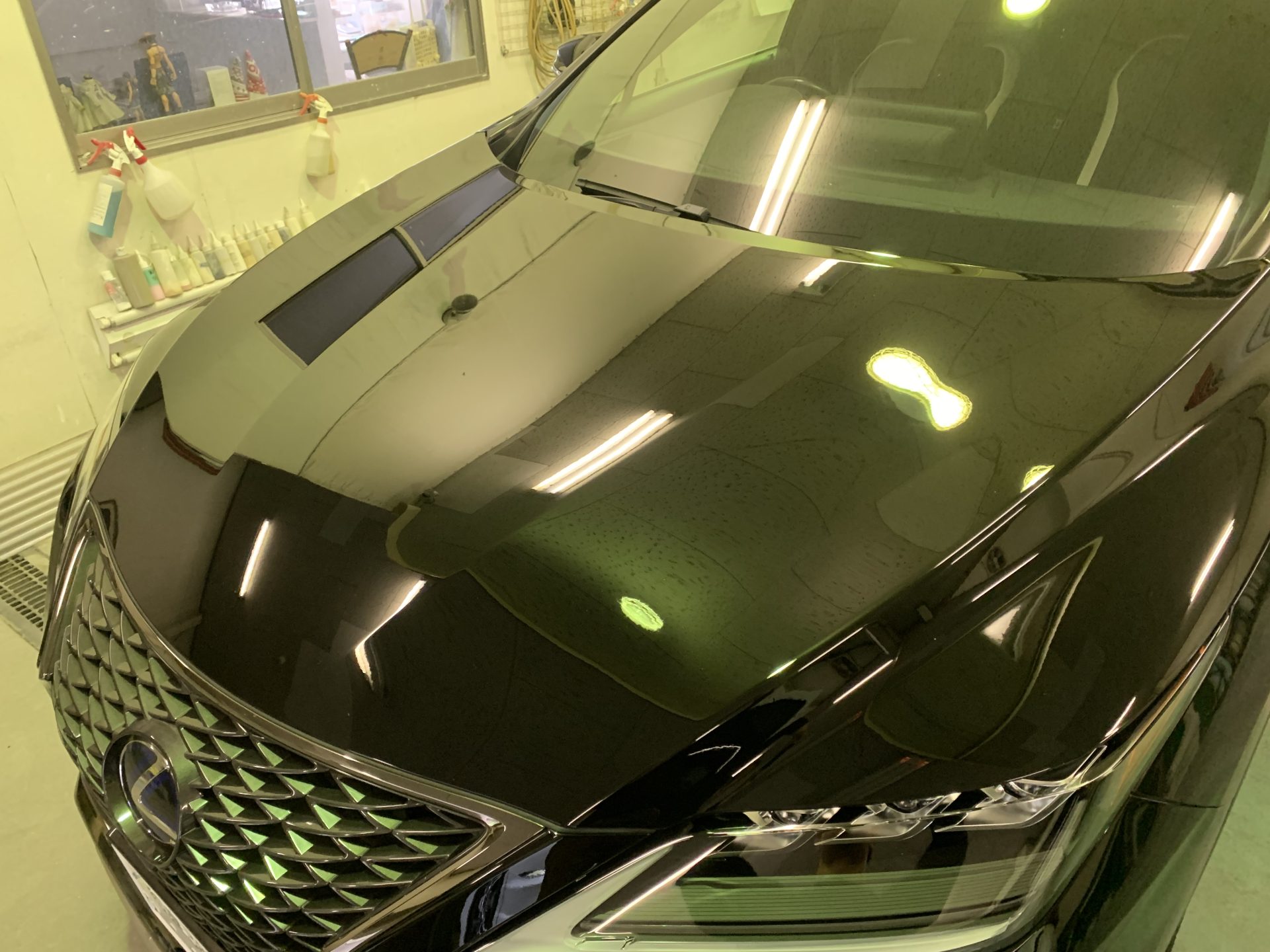 レクサスRX ボディガラスコート施工